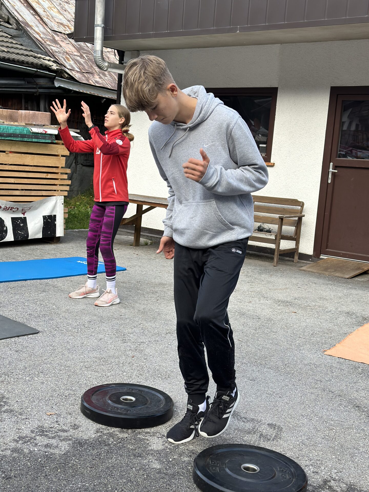 Athletik Sportler Training
